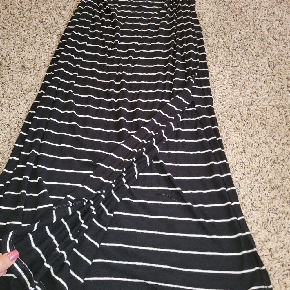 Old navy striped maxi skirt